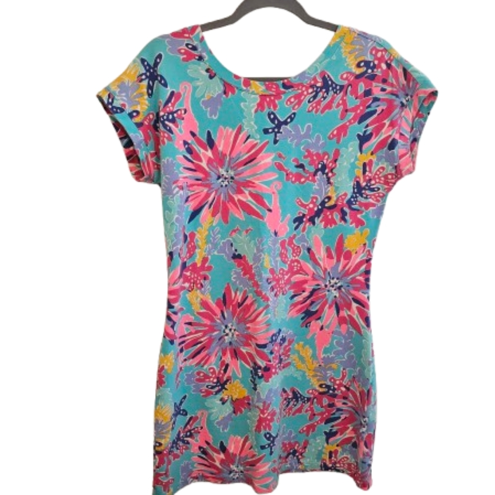 Lilly Pulitzer  Anastasia Dress Trippin and Sippin - Picture 3 of 7